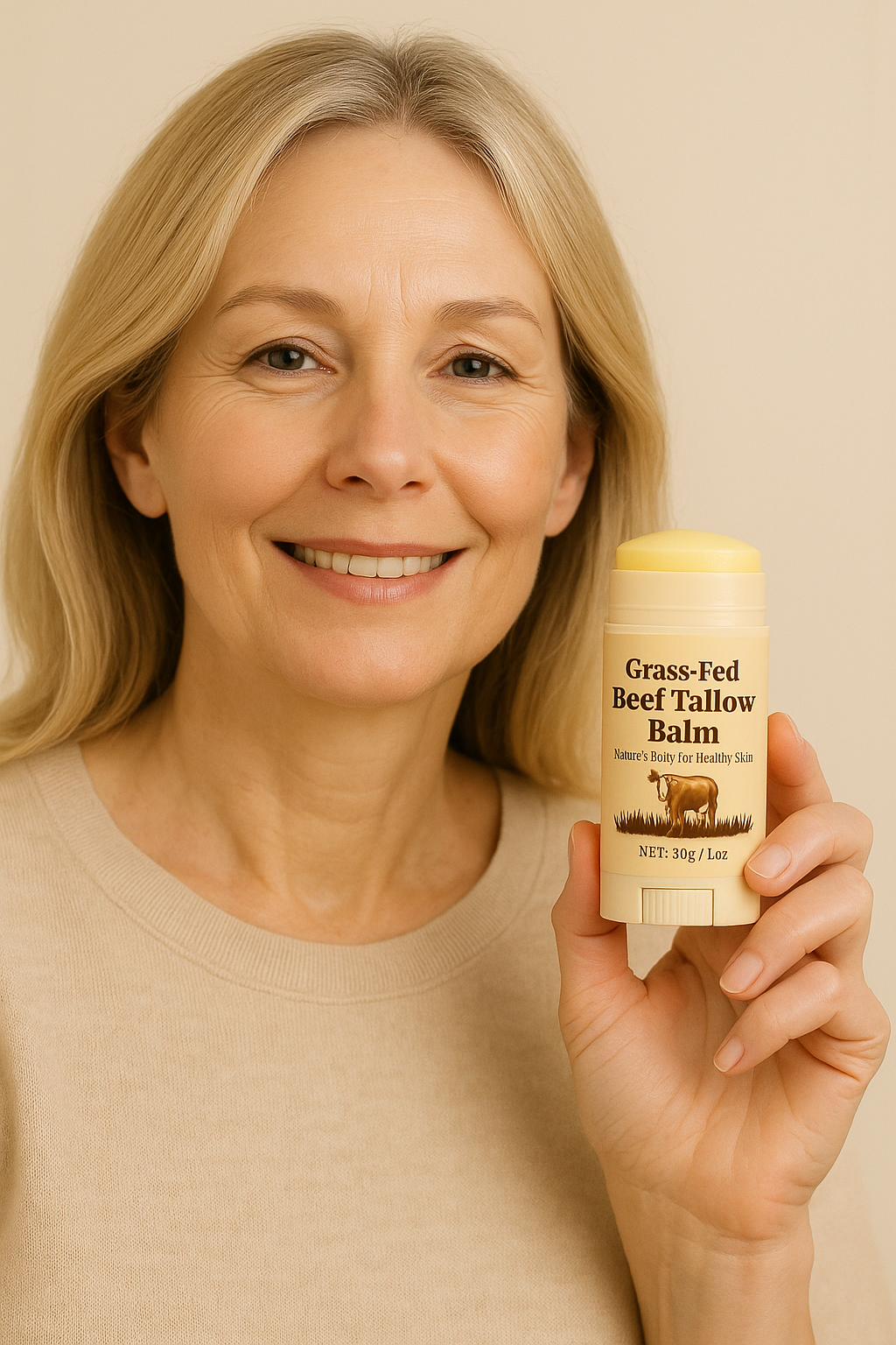 Grassfed Glow Beef Tallow Stick