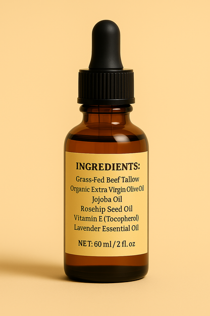 Grassfed Beef Tallow Facial Oil