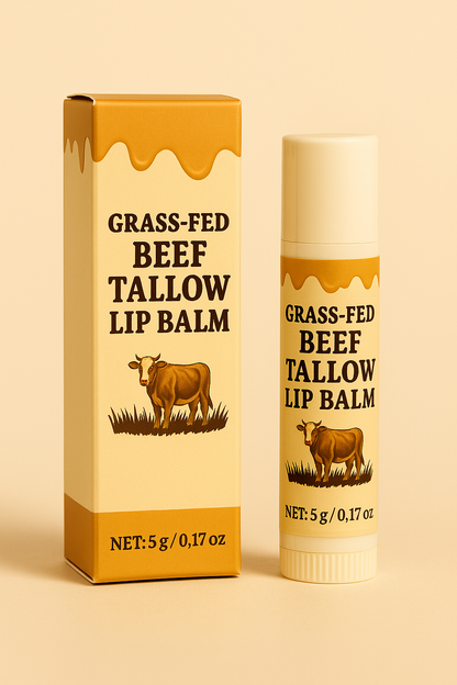 Grassfed Glow Beef Tallow Lip Balm