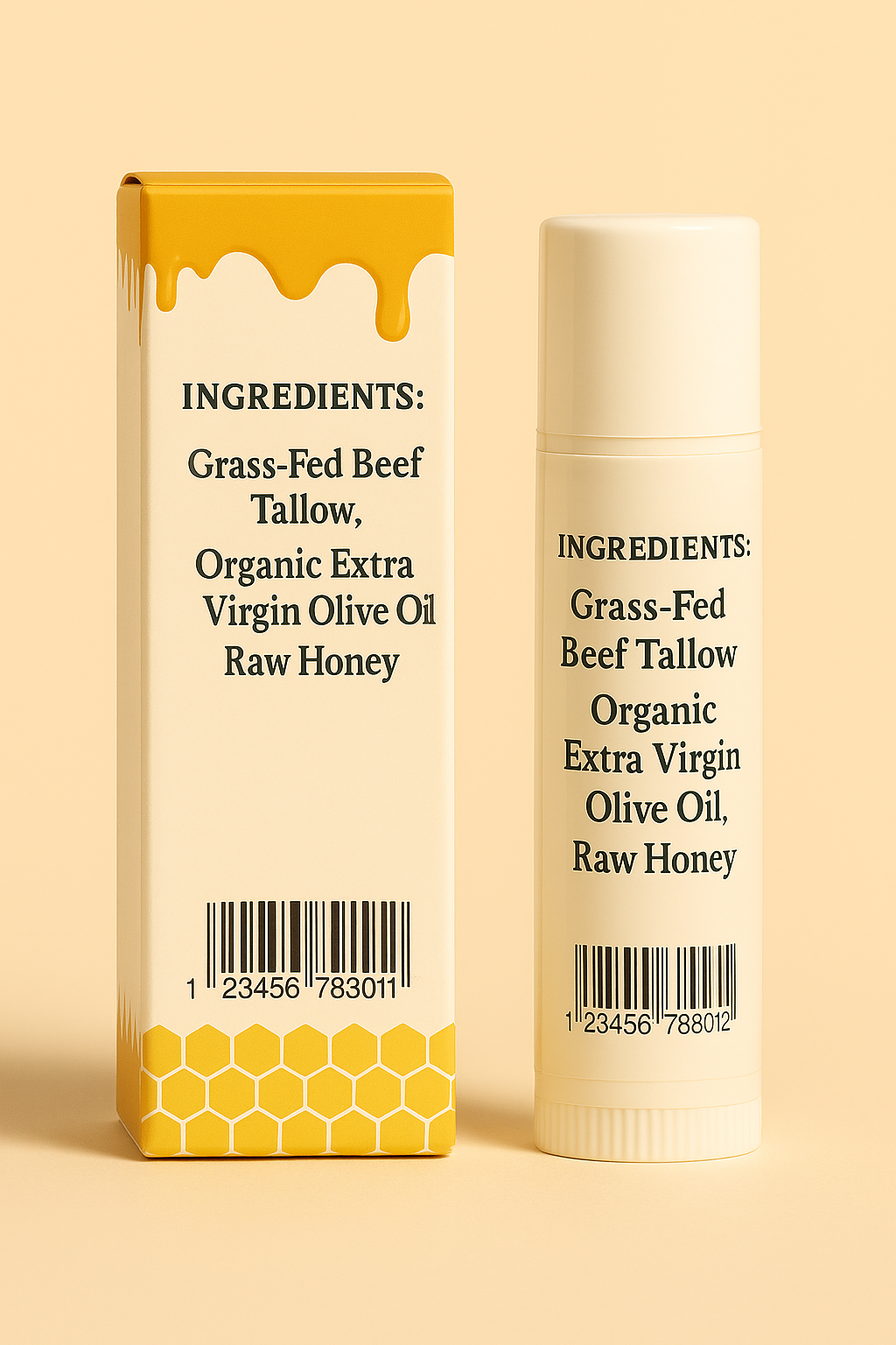 Grassfed Glow Beef Tallow Lip Balm